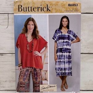 ⭐️5 for $28⭐️ NEW Butterick B6853 Women’s Sewing Patterns UNCUT